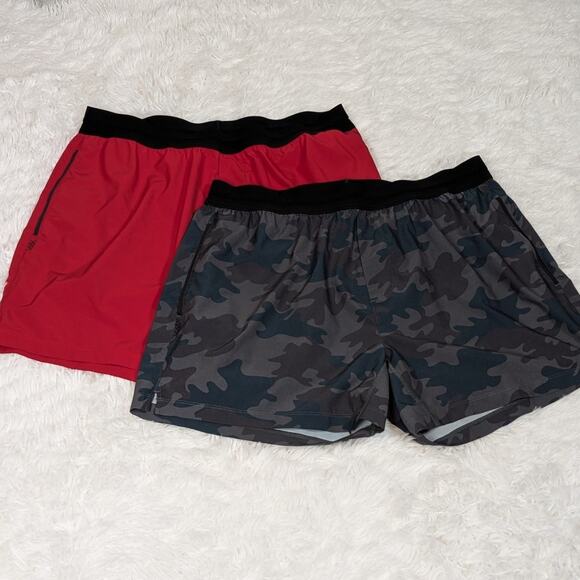 Lot of 2 Rhone Mens Shorts Red and Camo Size XXL - Picture 8 of 8